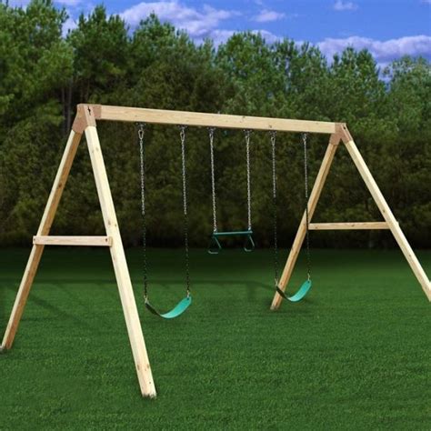 adult wooden swing set kit.